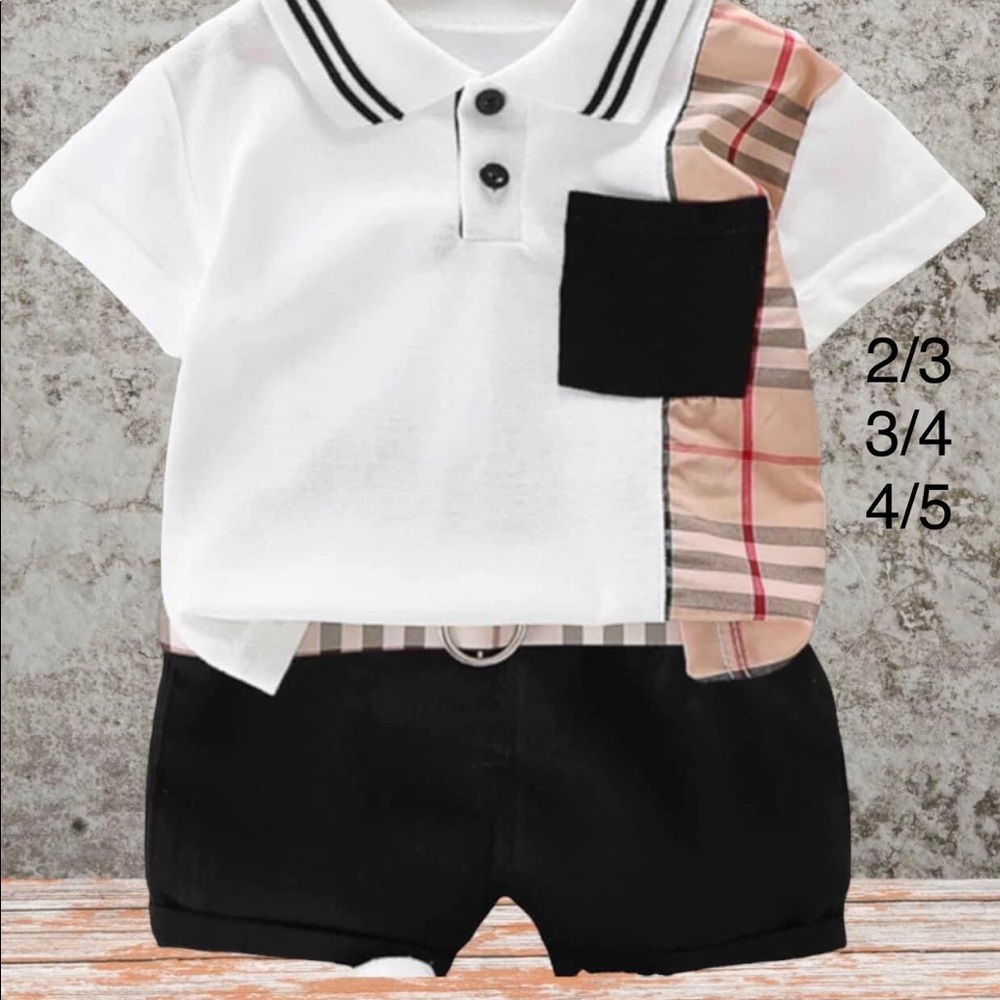 Boys 3 piece outfit
